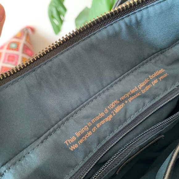 Mat & Nat Vegan Leather Briefcase Tote Bag - Picture 6 of 8